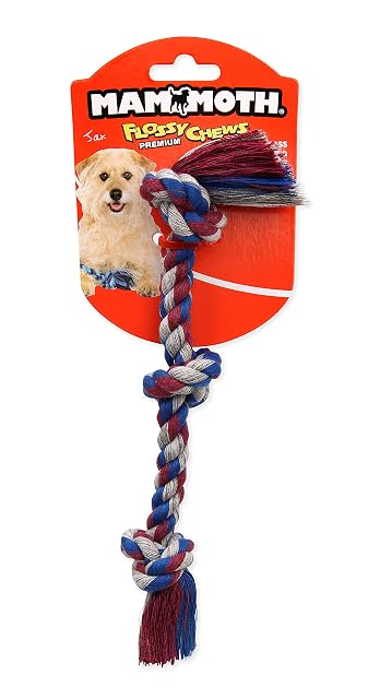 Foto 2 de 4 de Flossy Chews 3 Knot Tugs Mini 25cm