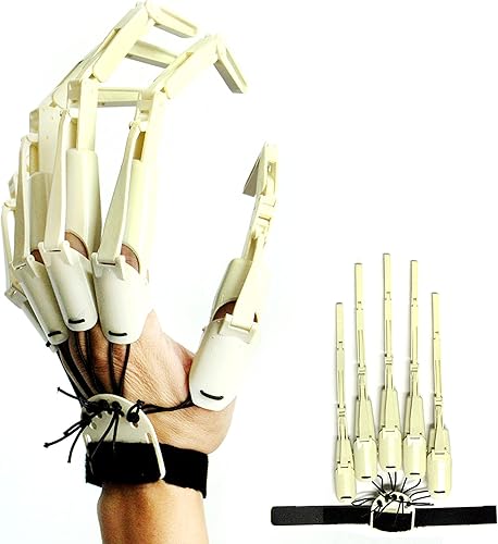 Miniatura 4 de Dedos articulados de Halloween impresos en 3D con dedo articulado articulado, juguetes de marionetas de dedo para arriba de esqueleto, manos de