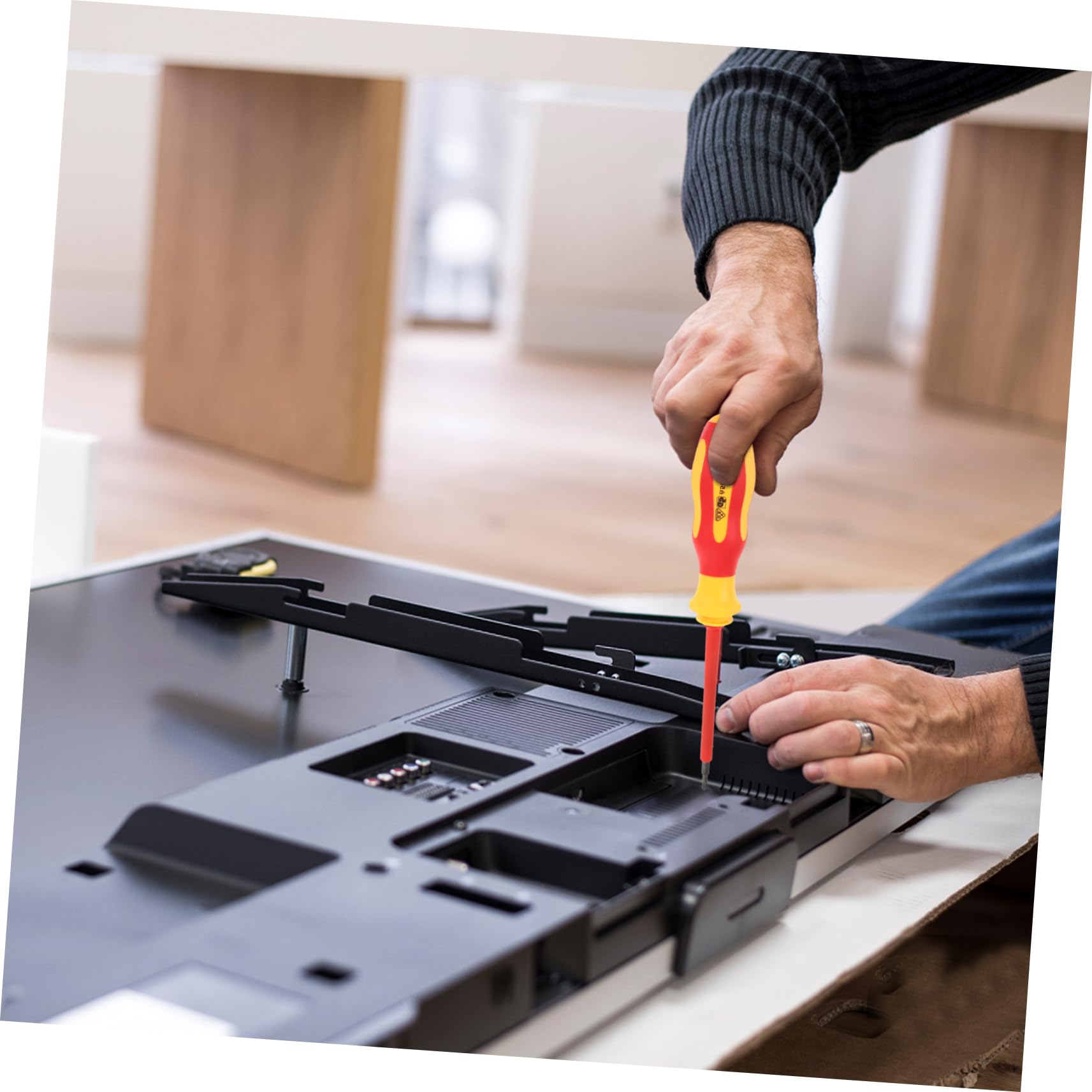 Angoily 5 Set set di strumenti per elettricista cacciavite a taglio elettronica set cacciaviti professionali elettroutensili utensili elettrici per elettricista attrezzi da elettricista pp