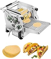 Vista 13 de VEVOR Prensa para Tortillas, Máquina para Tortillas y Roti de 8 Pulgadas, Prensa Tortilladora de Hierro Fundido Resistente, Máquina Pataconera