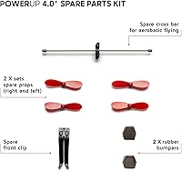Vista 2 de POWERUP Kit de piezas de repuesto 4.0 - Piezas adicionales para el kit de avión de papel 4.0 Flying Smartphone.