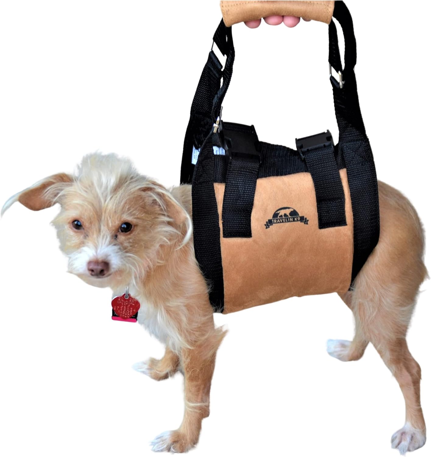 Travelin K9 Medium Dog Lift Harness Dog Support Harness Dog Stair