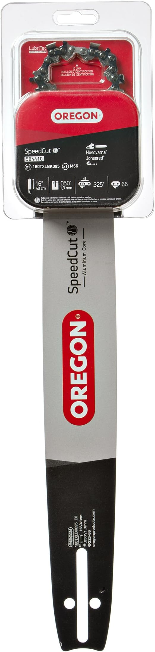 Oregon Chainsaw Guide Bar & Chain Combo, SpeedCut