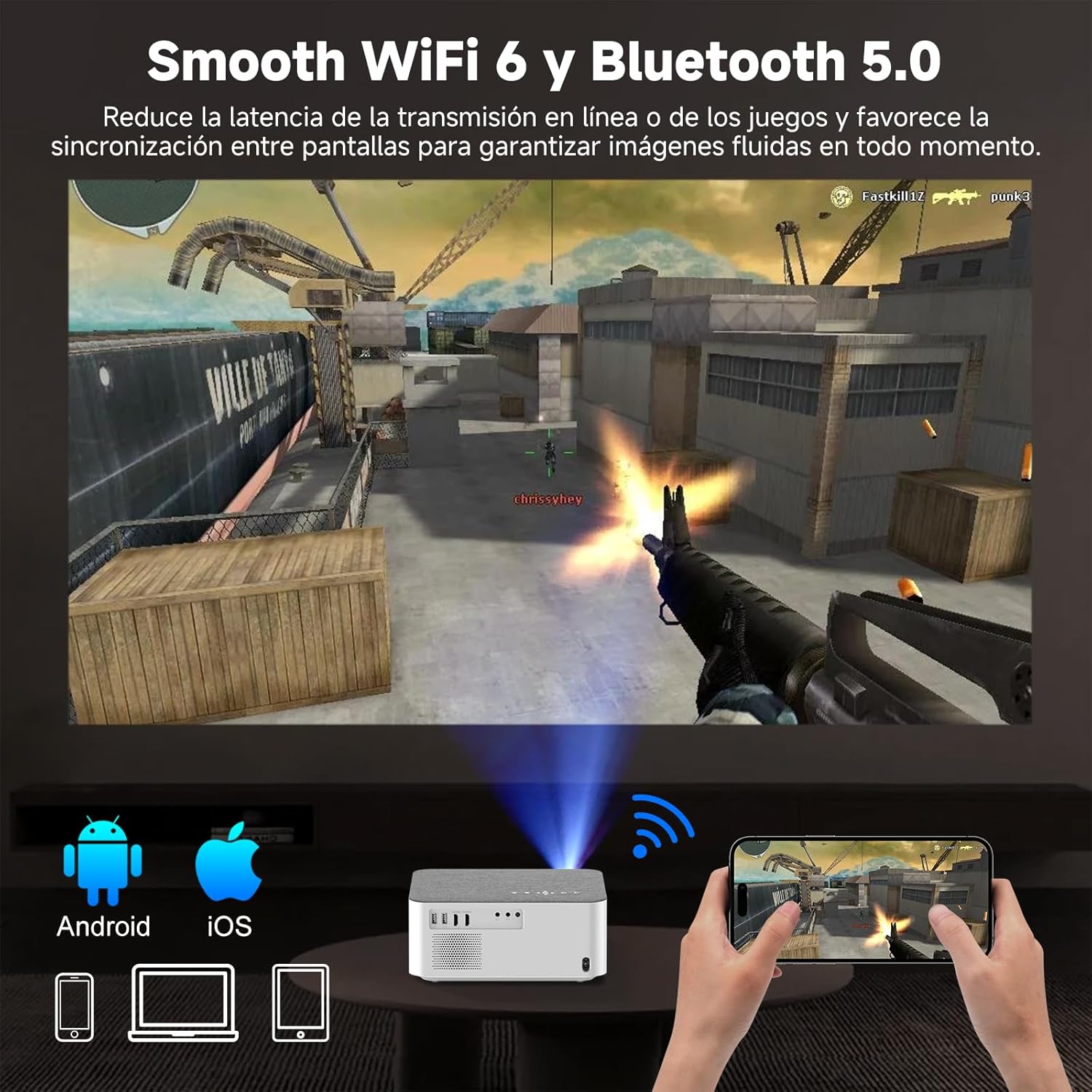 WiFi 6 and Bluetooth 5.0 Connectivity