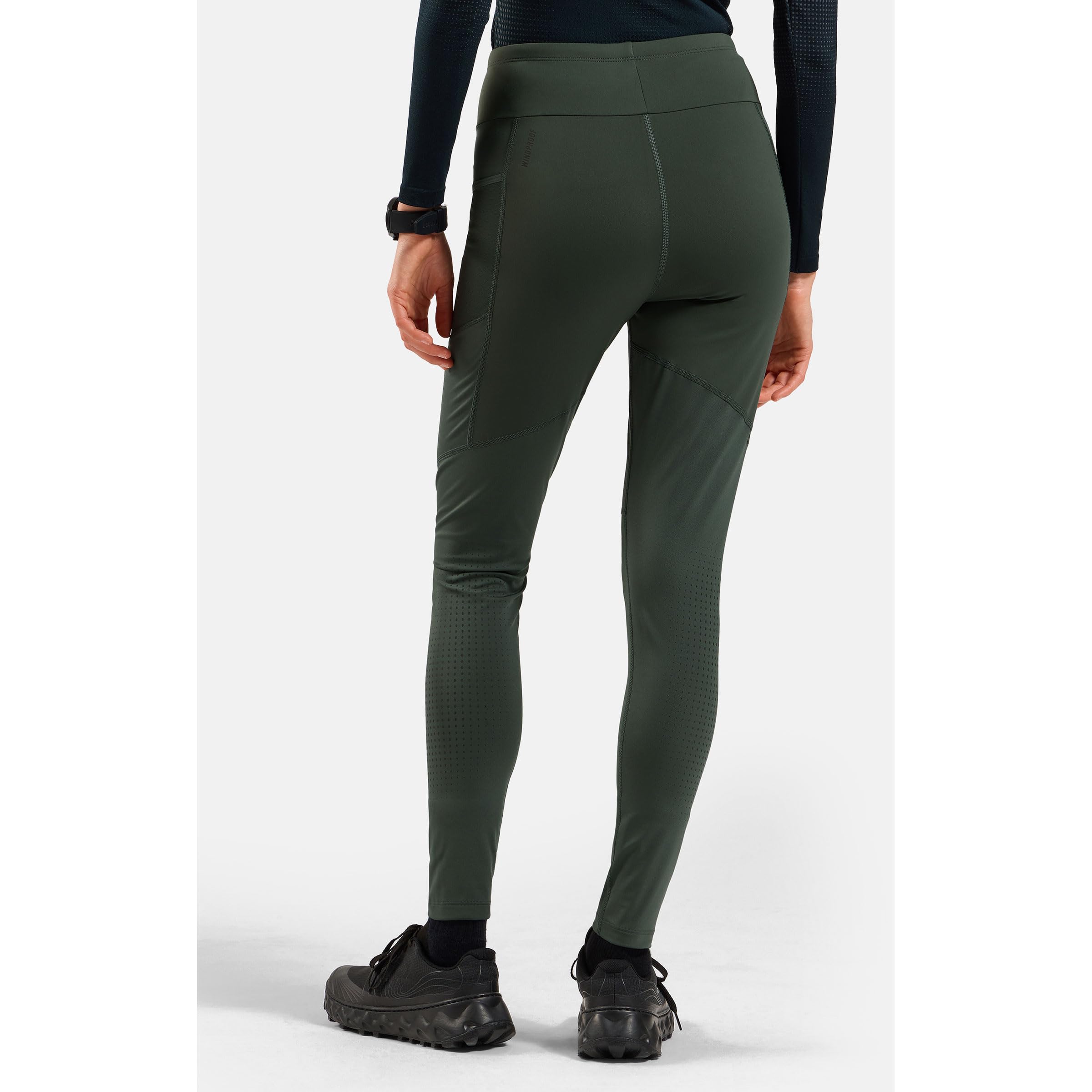 Odlo Zeroweight Warm Reflective Collant de Course Femmes Urban Chic