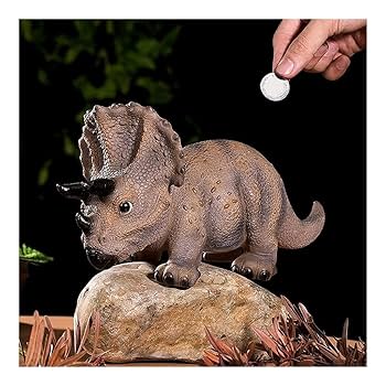ジュラシックパーク　恐竜　貯金箱　希少品　レトロ USJ】ジュラシックパークフィギュア 貯金箱 - メルカリ