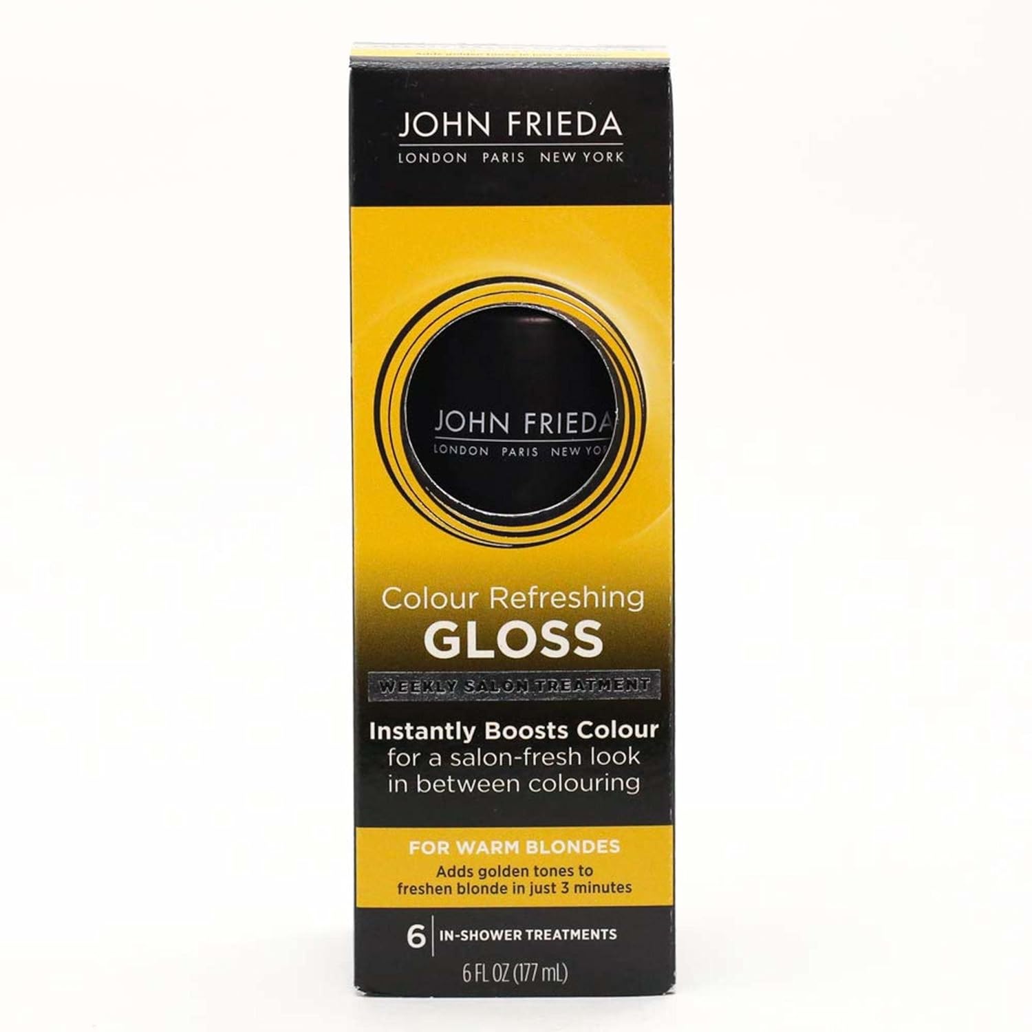 John Frieda Colour Refreshing Gloss, Warm Blonde, Vibrancy