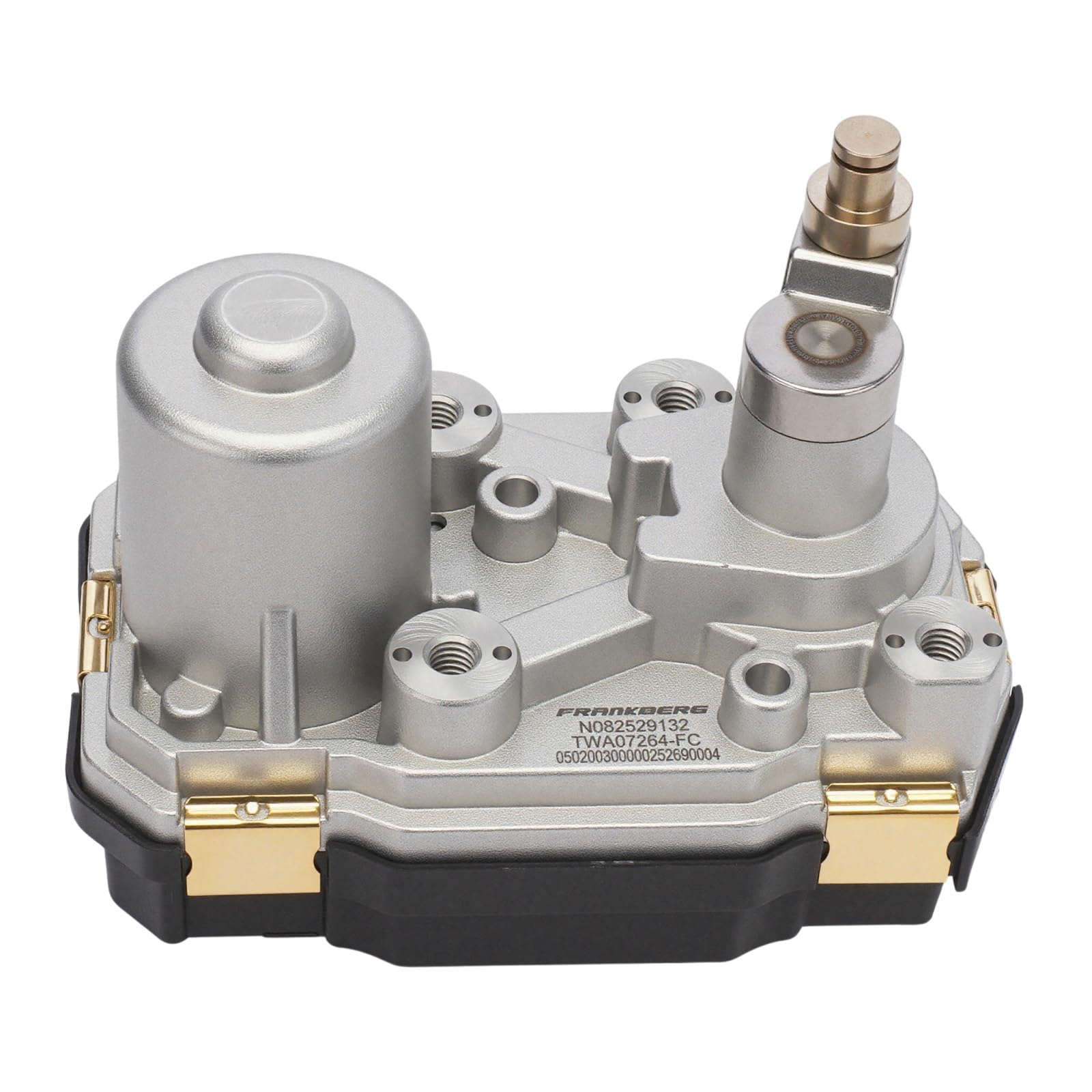 Frankberg 4-polig Elektronisch mit Dichtungen Turbolader Stellmotor Turboladeraktuator Kompatibel mit Tucson TL TLE 2.0 CRDi AWD Santa Fé IV Replace# 59001107264,59001107686