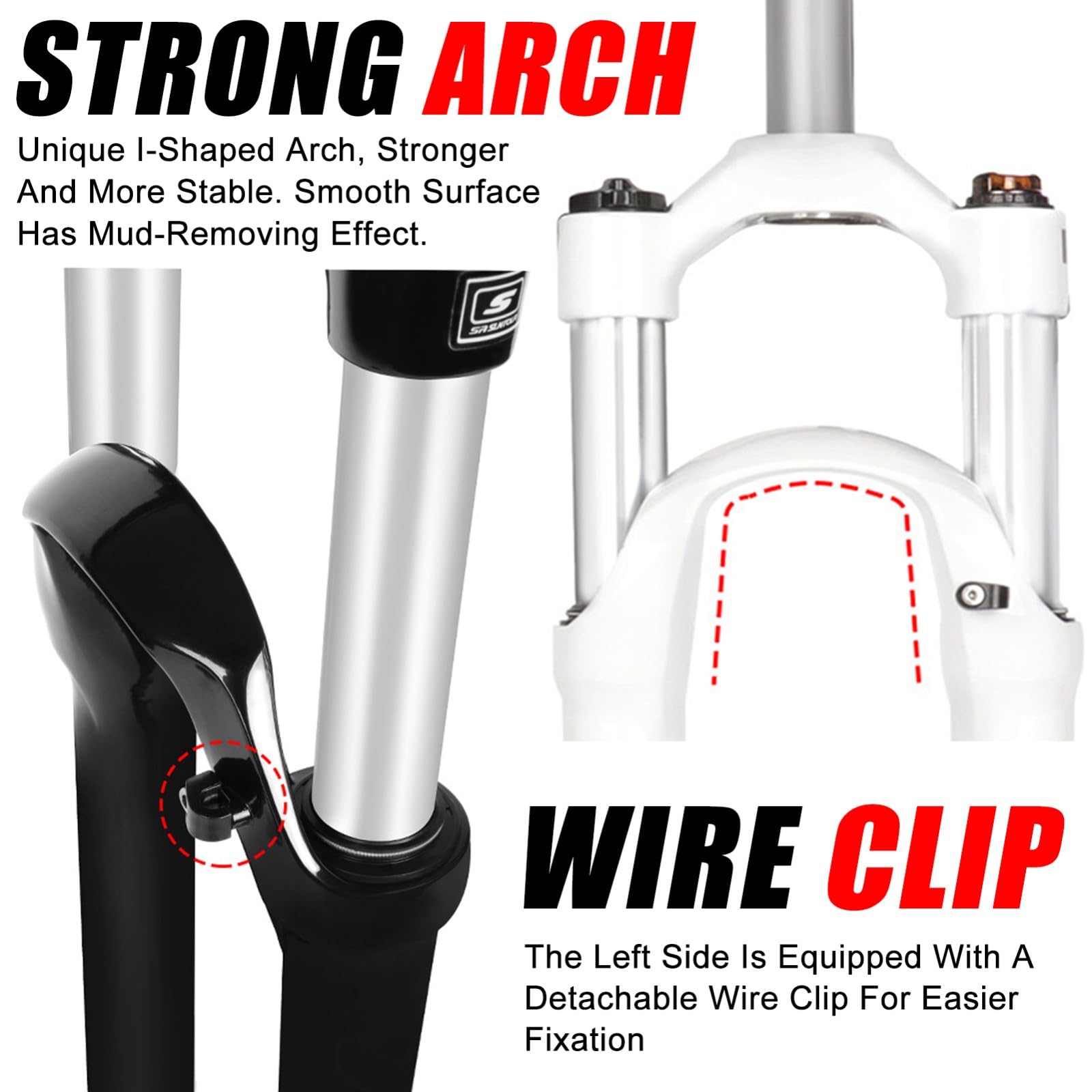 Rower górski amortyzowany pneumatycznie widelec MTB 26 27,5 29" ramię ze stopu magnezu do zjazdu rower sprężynowy 100 mm 2,26 cala