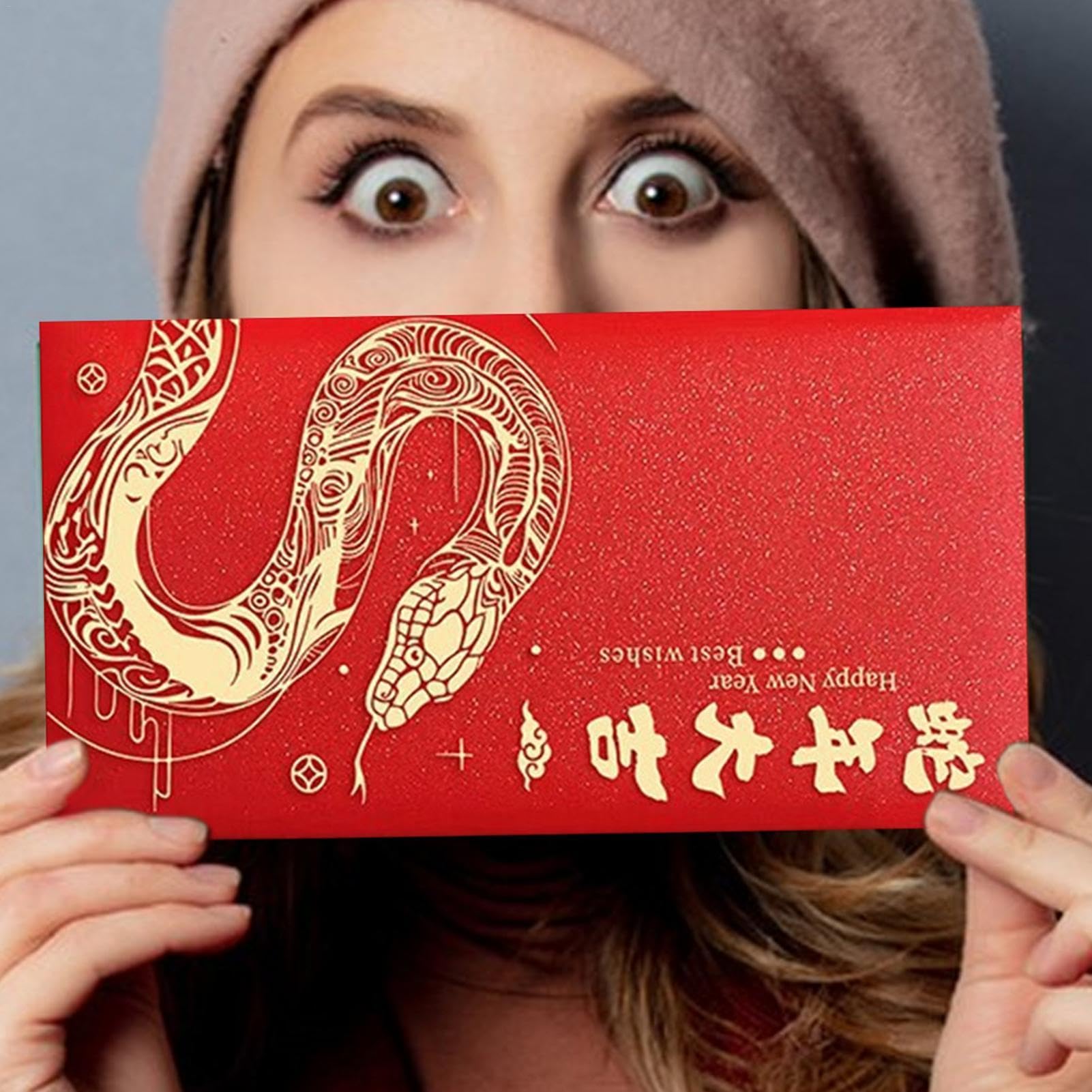 Buste rosse Anno del Serpente 2025 per Capodanno cinese