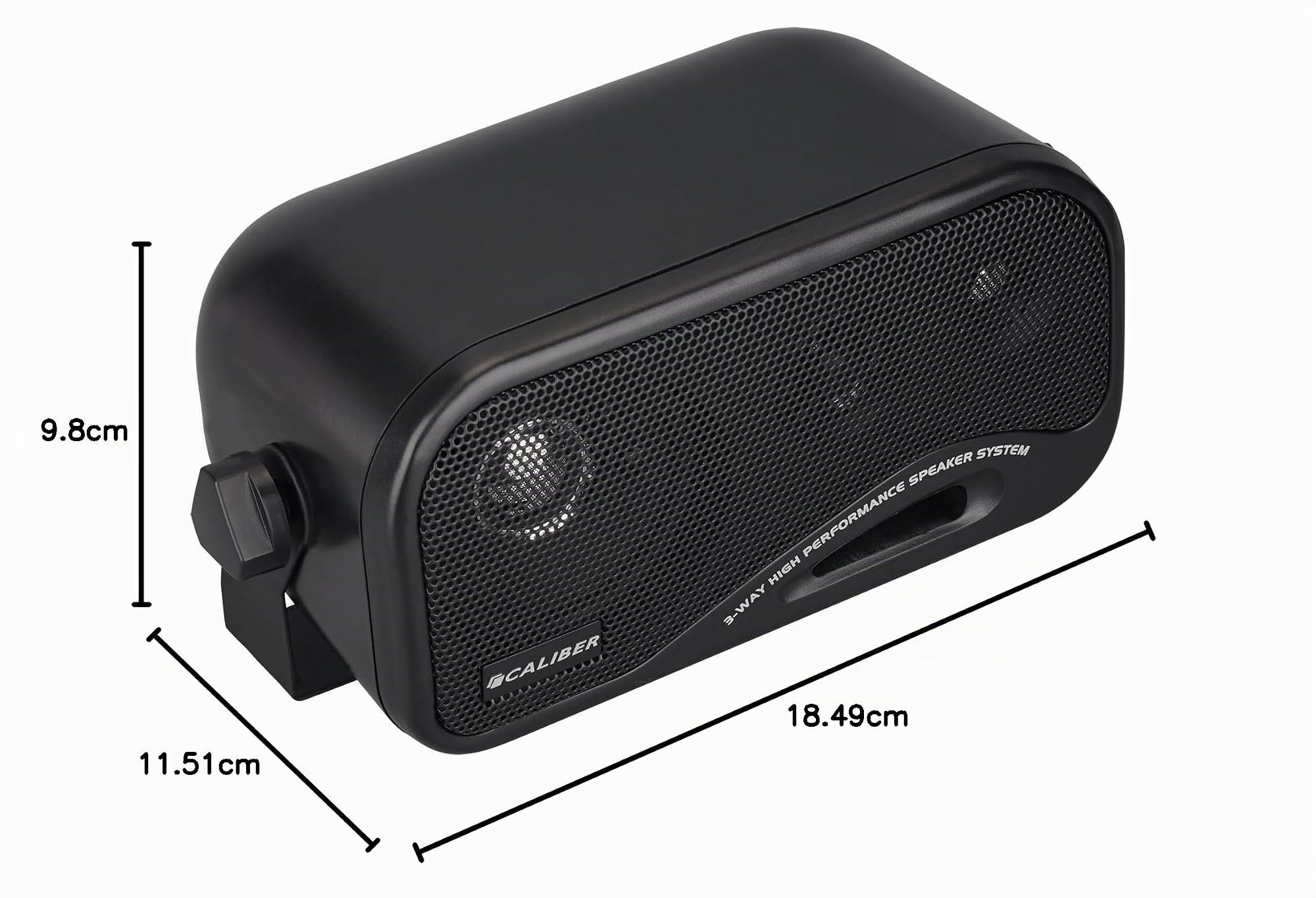 Caliber CSB2 altoparlante auto 3-vie 120 W