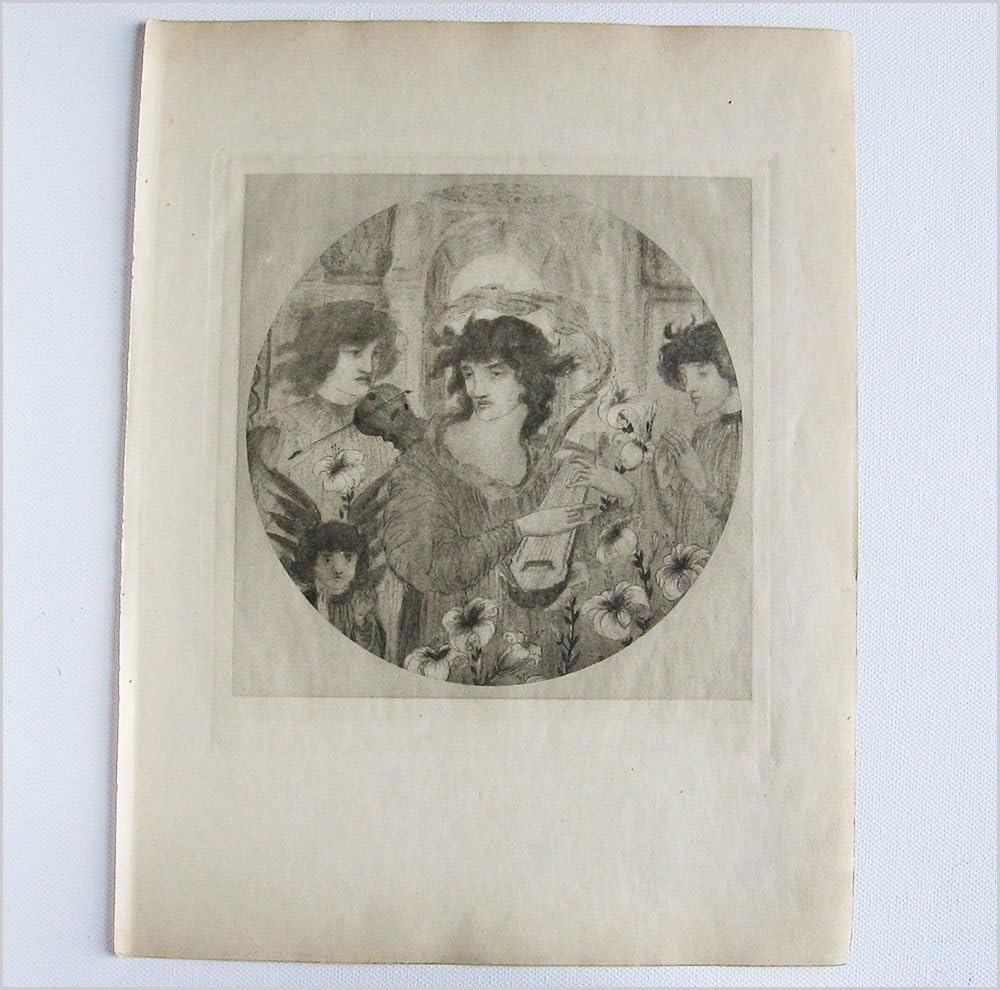 Antique Photogravure - Adoramas Te