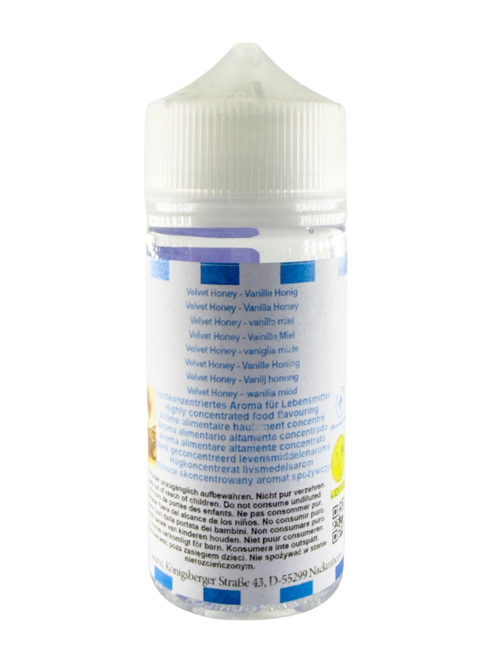 Velvet Honey – wanilia miód aromat koncentrat – Wegański – Sasami – 100ml