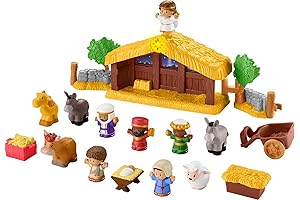 Fisher-Price Little People Nativity Set: Bring the Christmas Story to Life for Toddlers