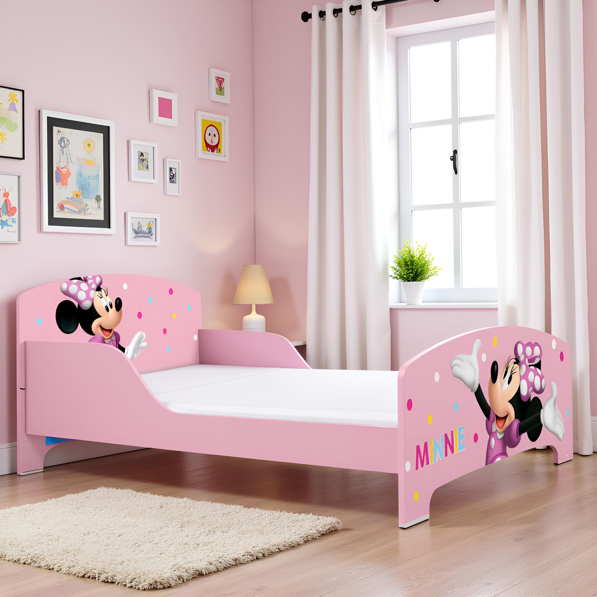 Minnie Letto rosa topolino per bambini