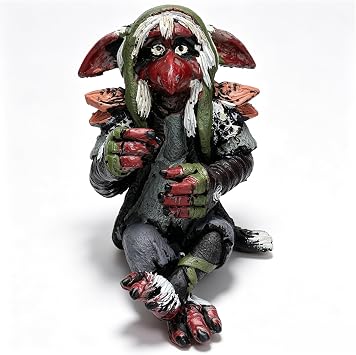 Garden Goblin Statue Funny Desktop Decoration Indoor Outdoor