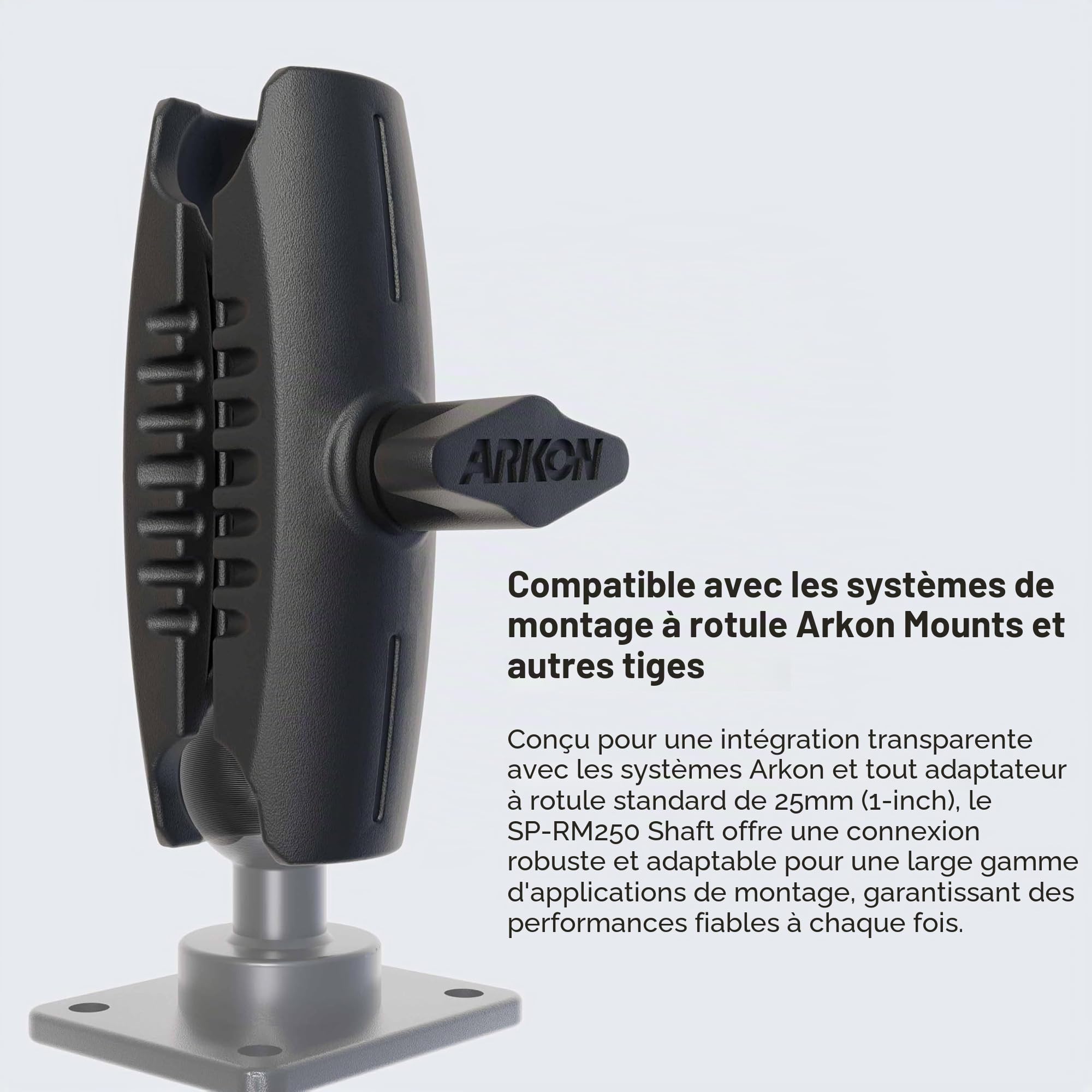 ARKON Supports – Support Robuste pour Tablette avec poignée sécurisée, compatibilité Polyvalente, durabilité de qualité Professionnelle, Installation Facile, Support Robuste pour Tablette | Convient