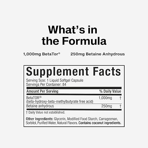 Miniatura 6 de Recuperación muscular  MuscleTech Clear Muscle Recuperación después del entrenamiento  Constructor muscular para hombres y mujeres  Suplementos HMB