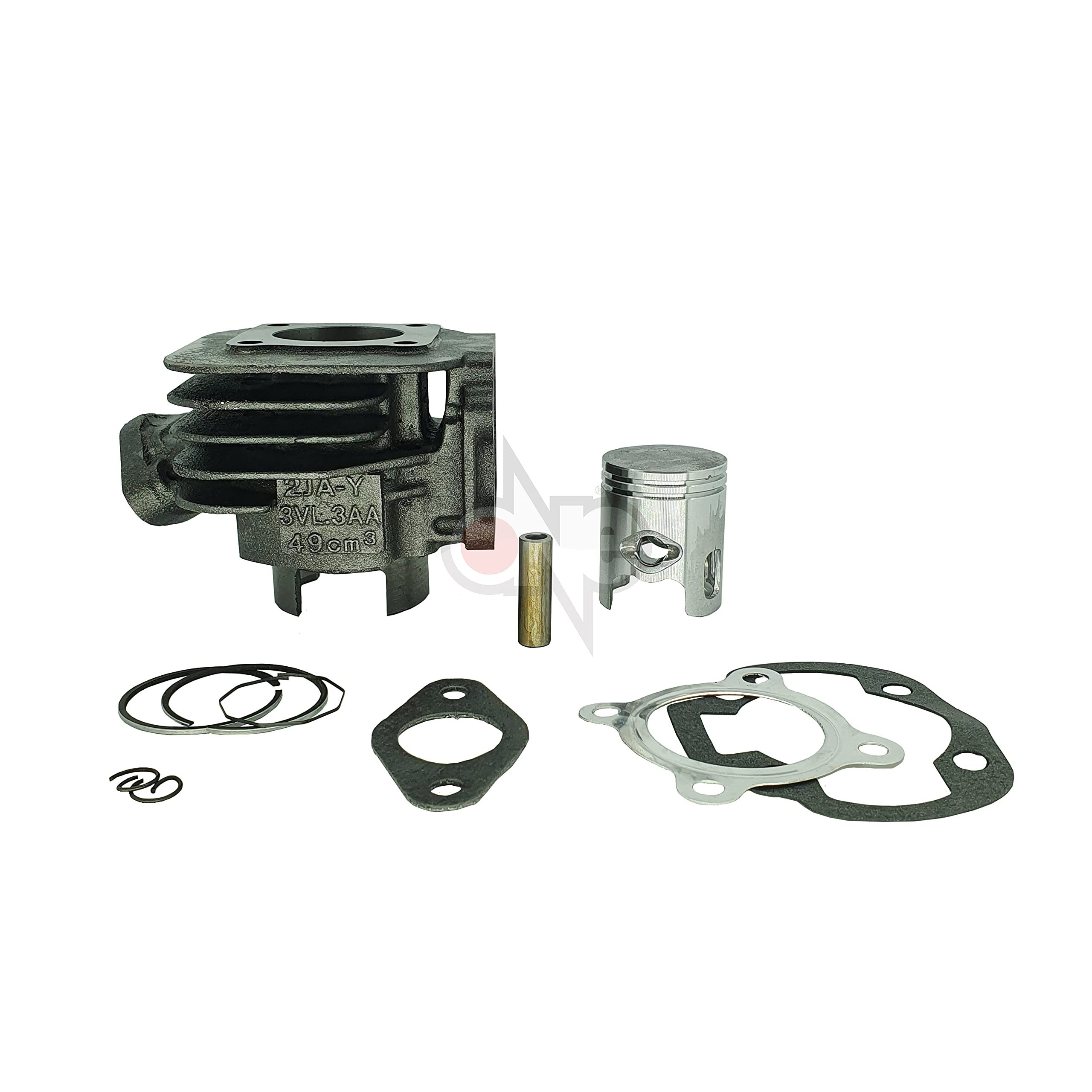 one by Camamoto gruppo kit termico cilindro (cod 77050000Z gruppo kit termico cilindro 50cc diametro 40 compatibile con mbk / yamaha / booster / aprilia / motori minarelli verticali |r.o. Aprilia AP8206224 r.o. MBK 3 VLE13110000 r.o. YAMAHA 3VLE13110000)