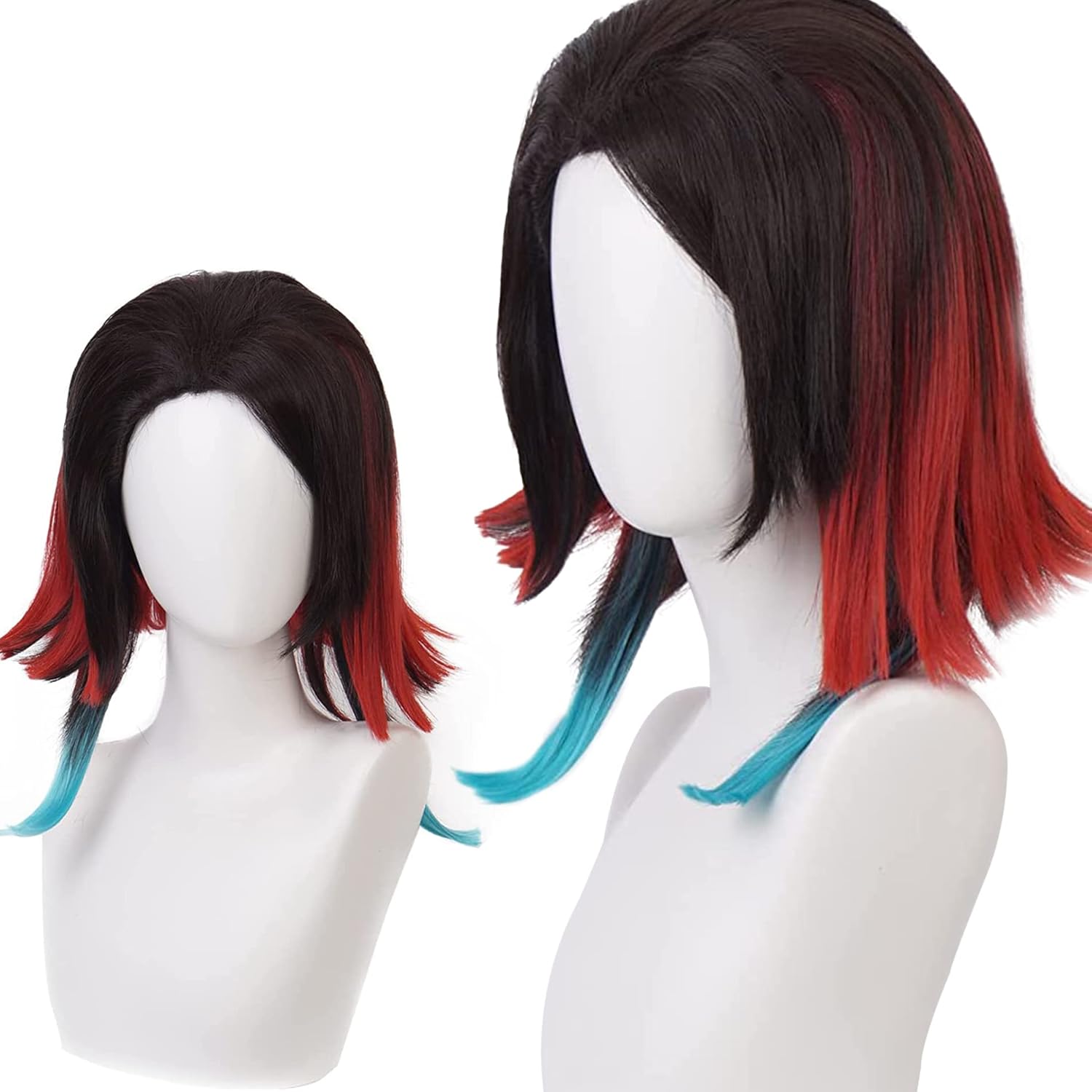 Anime Cosplay Wig Black Long Hair Halloween,Christmas,Daily Fashion,Anime and Gaming Expo,Fancy ball