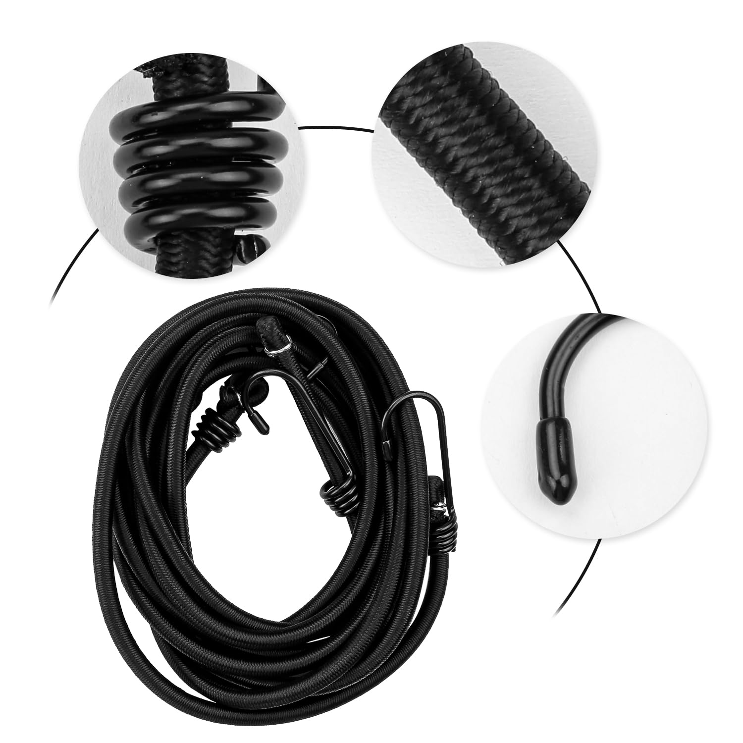 Luckious 2PCS Metres Hooked Elastic Cord - Image 3