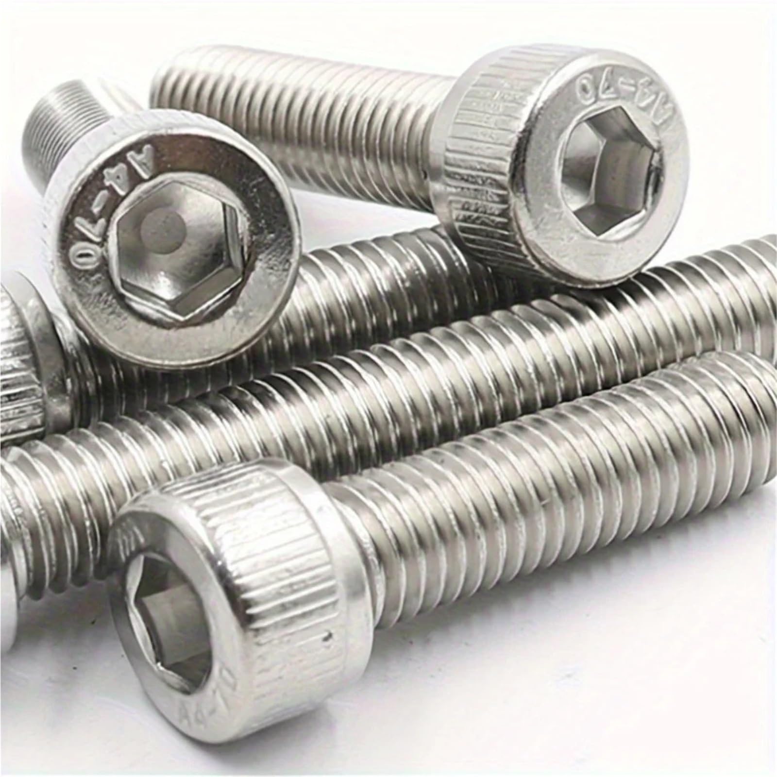 Juego De Tornillos Y Tuercas Kit de tuercas y pernos hexagonales acero inoxidable 600 piezas, M3 M4 M5 M6 for equipos industriales mantenimiento del hogar