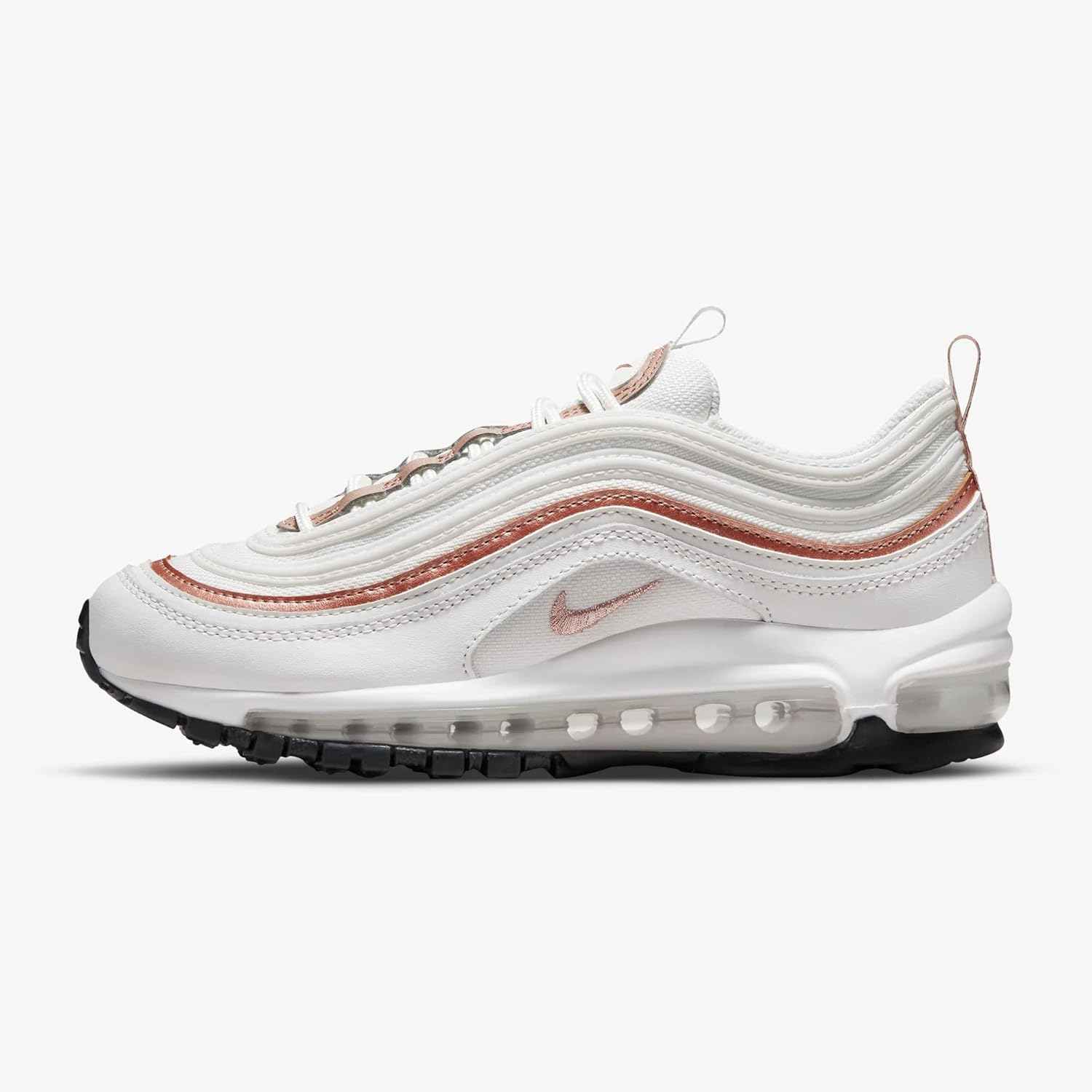 Summit White Nike Air Max 97 - White / Off-Noir / Metallic Red Bronze
