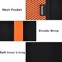 Vista 8 de Funda protectora de transporte para Klein Tools GFCI receptáculo probador de tomas de corriente 120V RT250, funda negra + cremallera naranja