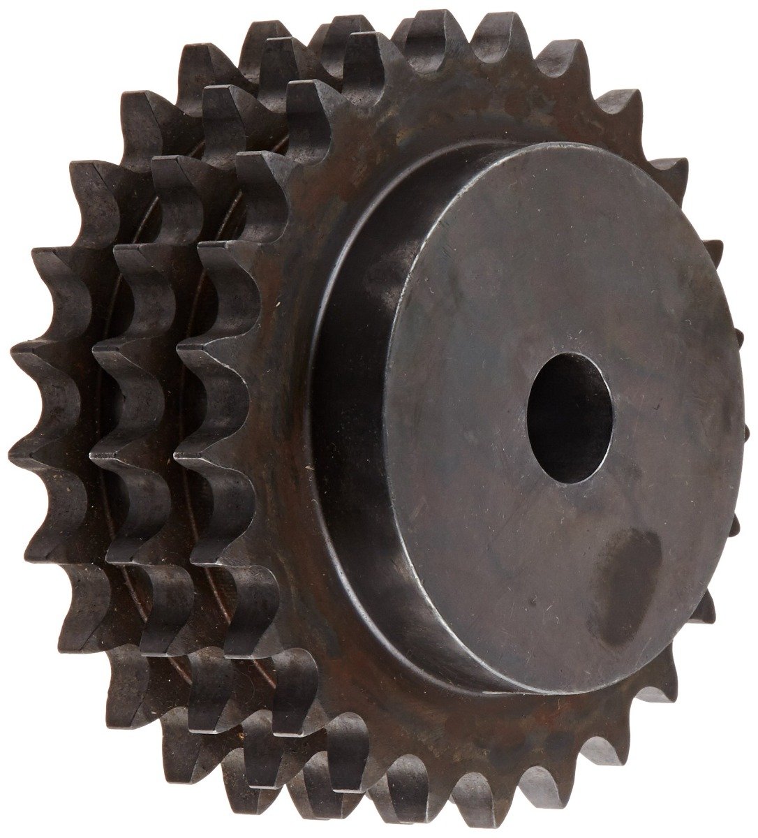 Ametric® 3042B29 Metric 3042B29 ISO 08B-3 Hub Steel Sprocket 29 Teeth For Ametric® No. 3042 Triple Strand Chain with, 12.7mm Pitch, 7.75mm Roller Width, 8.51mm Roller Diameter, 20 mm Pilot (MPB) Bore +/-1mm (d1), (Mfg Code 1-010)