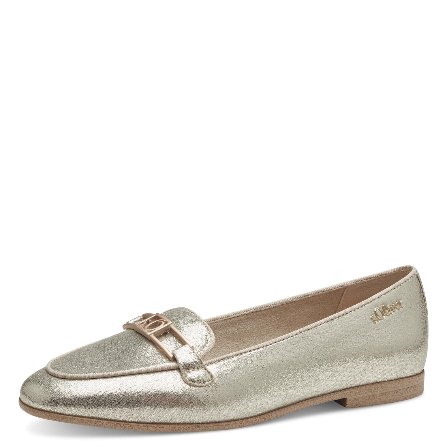 s.Oliver Women's 5-24205-42 Loafer, Champagner, 3.5 UK
