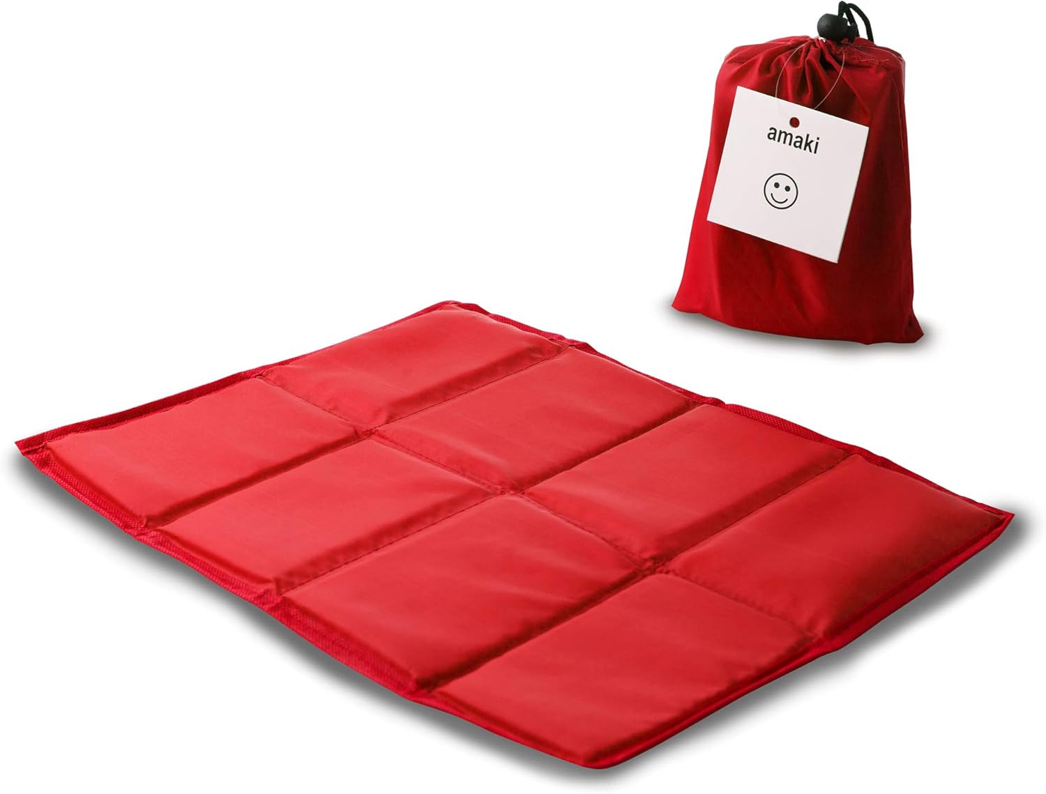 Mister Mountain Sitzkissen Outdoor - Iso-Sitzmatte 31x35cm Wasserdicht & Leicht