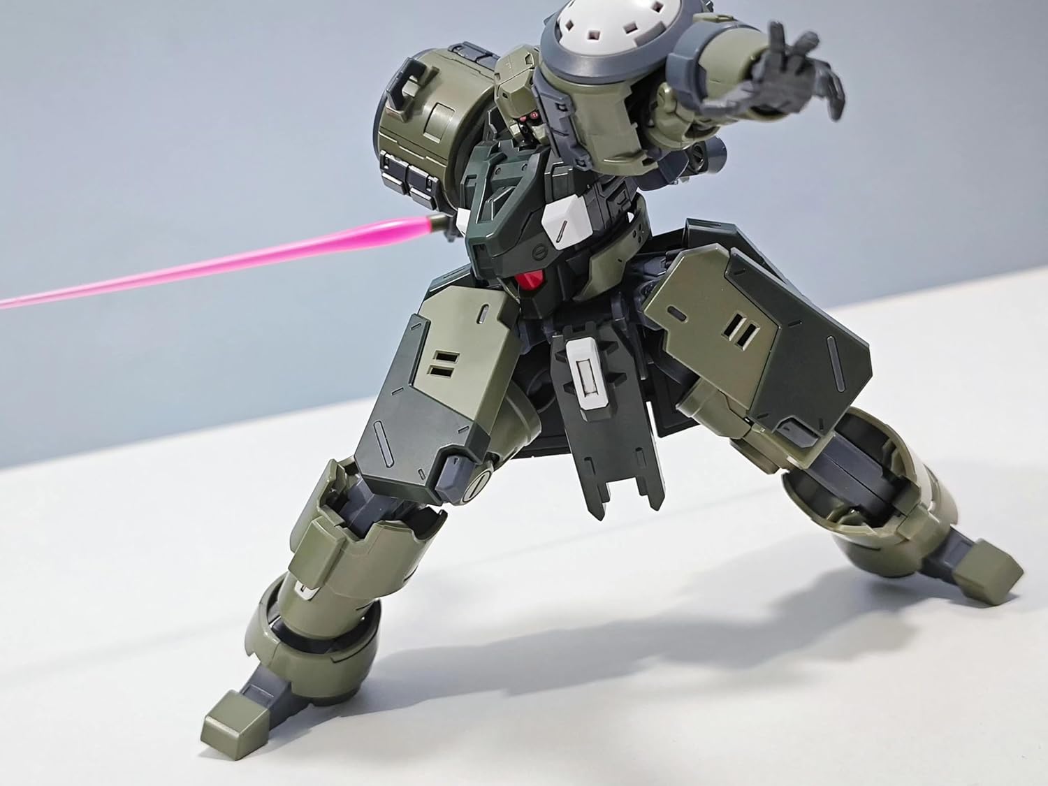 Funtasy Planet Action Figures 1/144 Scale Model Kits for Adults Chieftain Continent Zaroff ZA-08X Hyper Trooper Assembly Model Mecha Model Kit Articulated Figures Assembled Mode, Green, CZDL-01