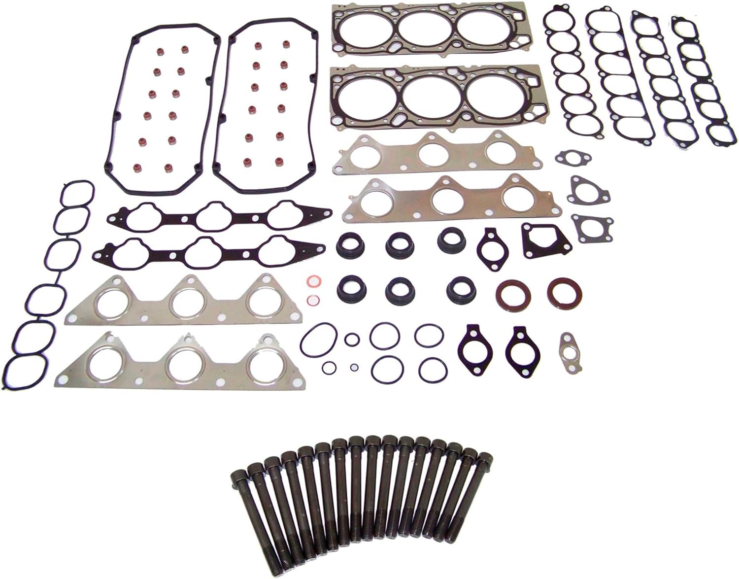 CPWK95 Head Gasket Set Bolt Kit Fits: 03-11 Mitsubishi Endeavor Galant 3.8L SOHC 24v 6G75