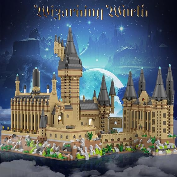 BDYDT Architecture Set Harry Castle Micro Building Blocks Set(5400PCS) - Architectural Model Toys Gifts for Kid and Adult
