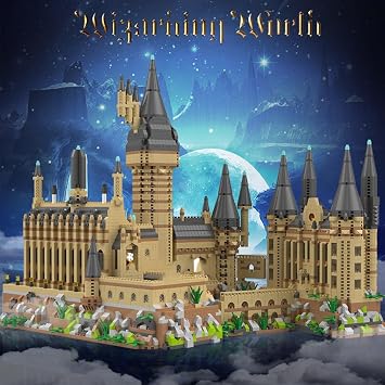 BDYDT Architecture Set Harry Castle Micro Building Blocks Set(5400PCS) - Architectural Model Toys Gifts for Kid and Adult