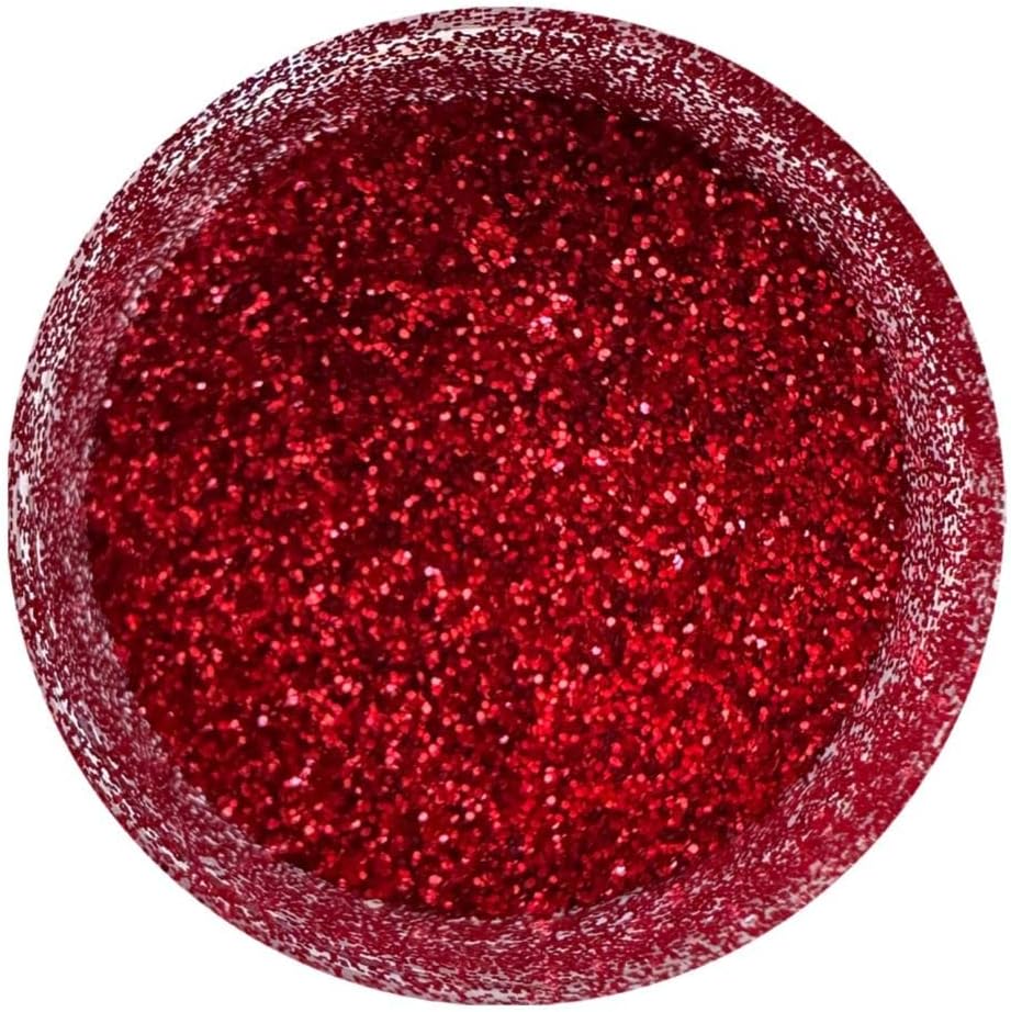 Oh! Sweet Art CHRISTMAS RED Disco Cake 5 gr decoration, toppers, wedding, cupcakes, fondant, cake pops 5g