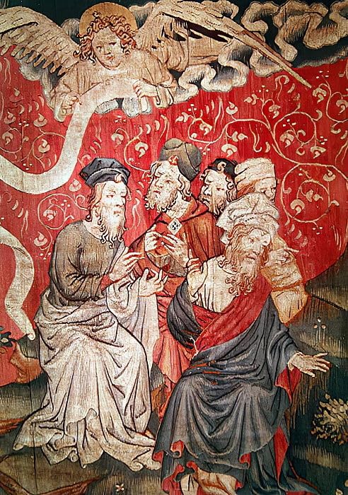 Impression d'art mural l'ange apportant l'évangile tableau haut de gamme