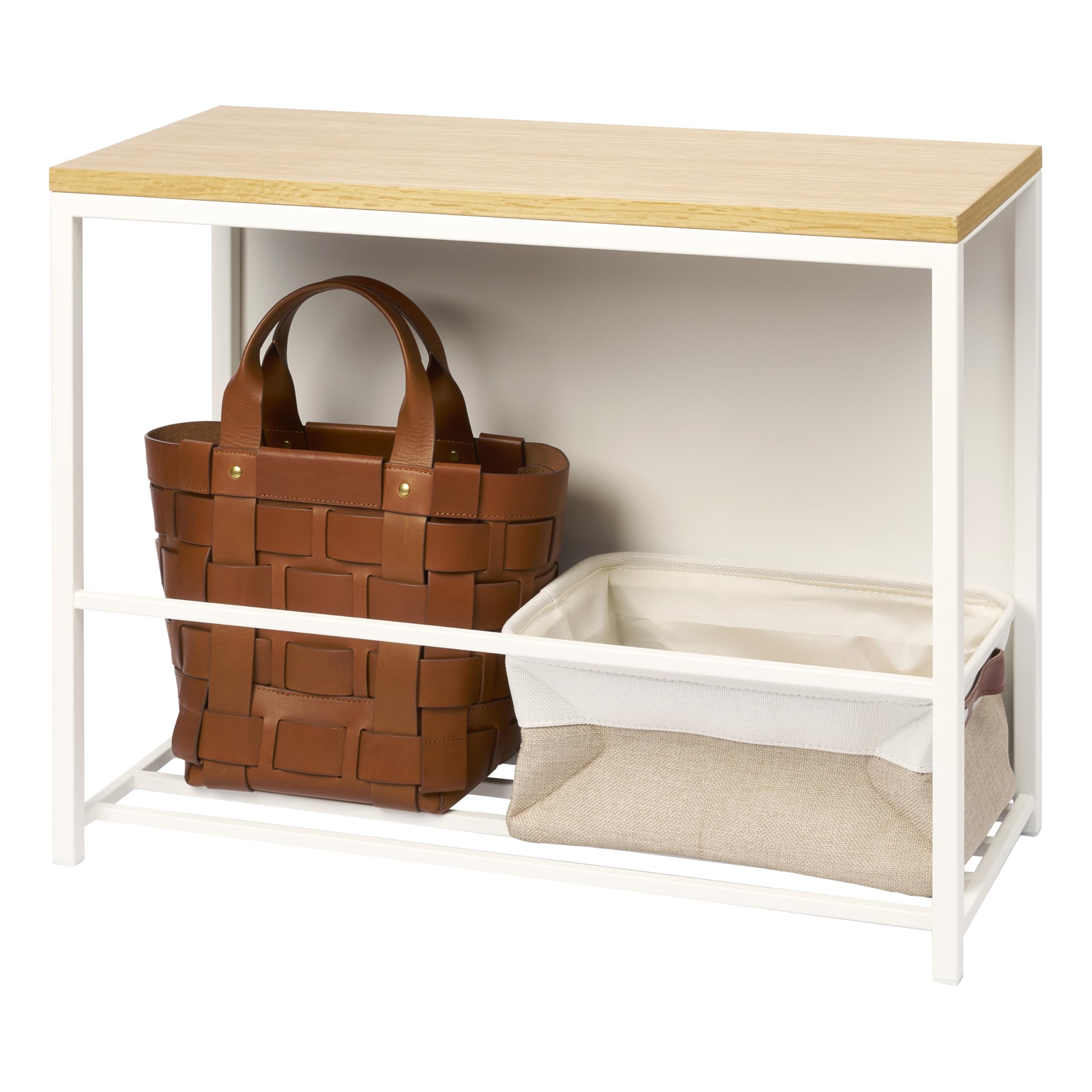 Amazon.com: YAMAZAKI Home Tower Entryway Storage Shelf Rack for