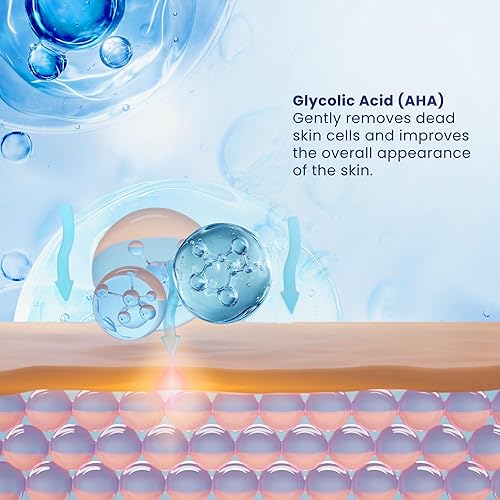 Miniatura 8 de Pili Ácido glicólico 10% de concentración – | Suero iluminador, suavizante y exfoliante | con AHA para colágeno y renovación celular | Botella de 1