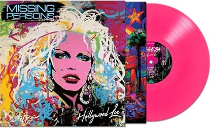 HOLLYWOOD LIE (PINK VINYL) por Missing Persons — capa do álbum