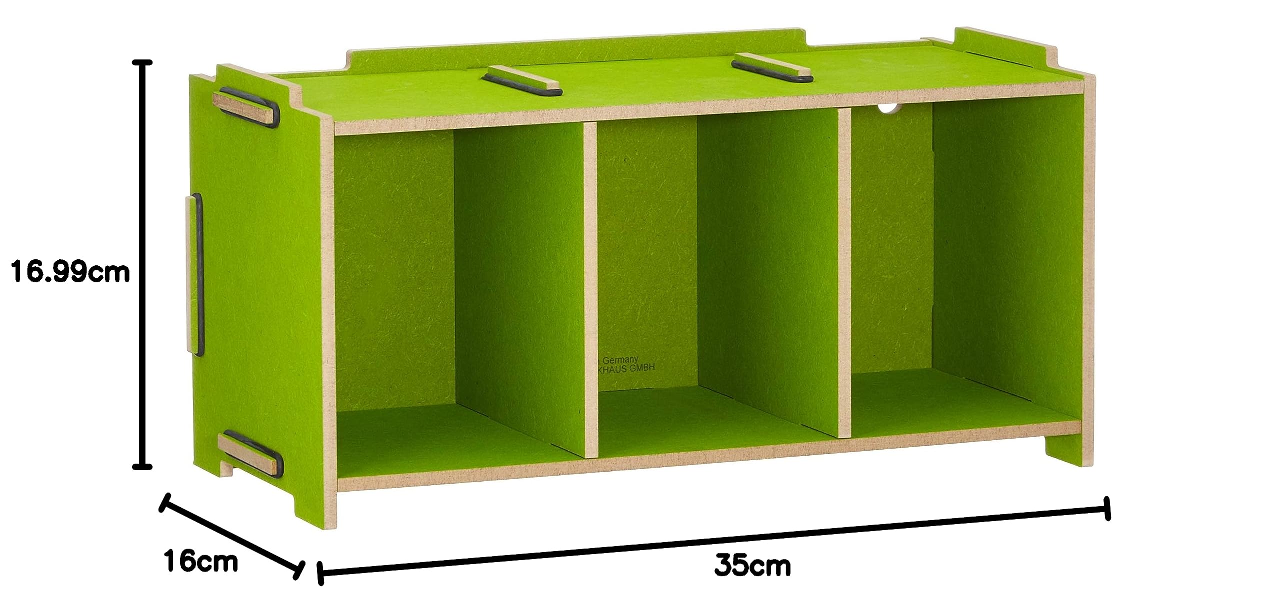 Media Box CD (Stackable), Grass Green Werkhaus Computer & Accessories