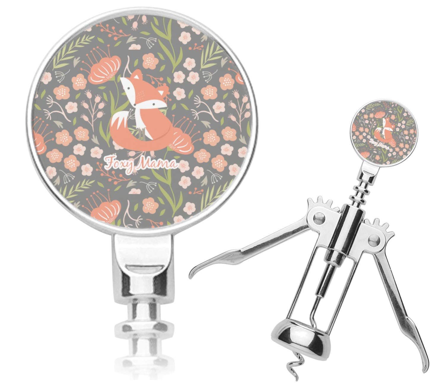 Personalized Foxy Mama Corkscrew