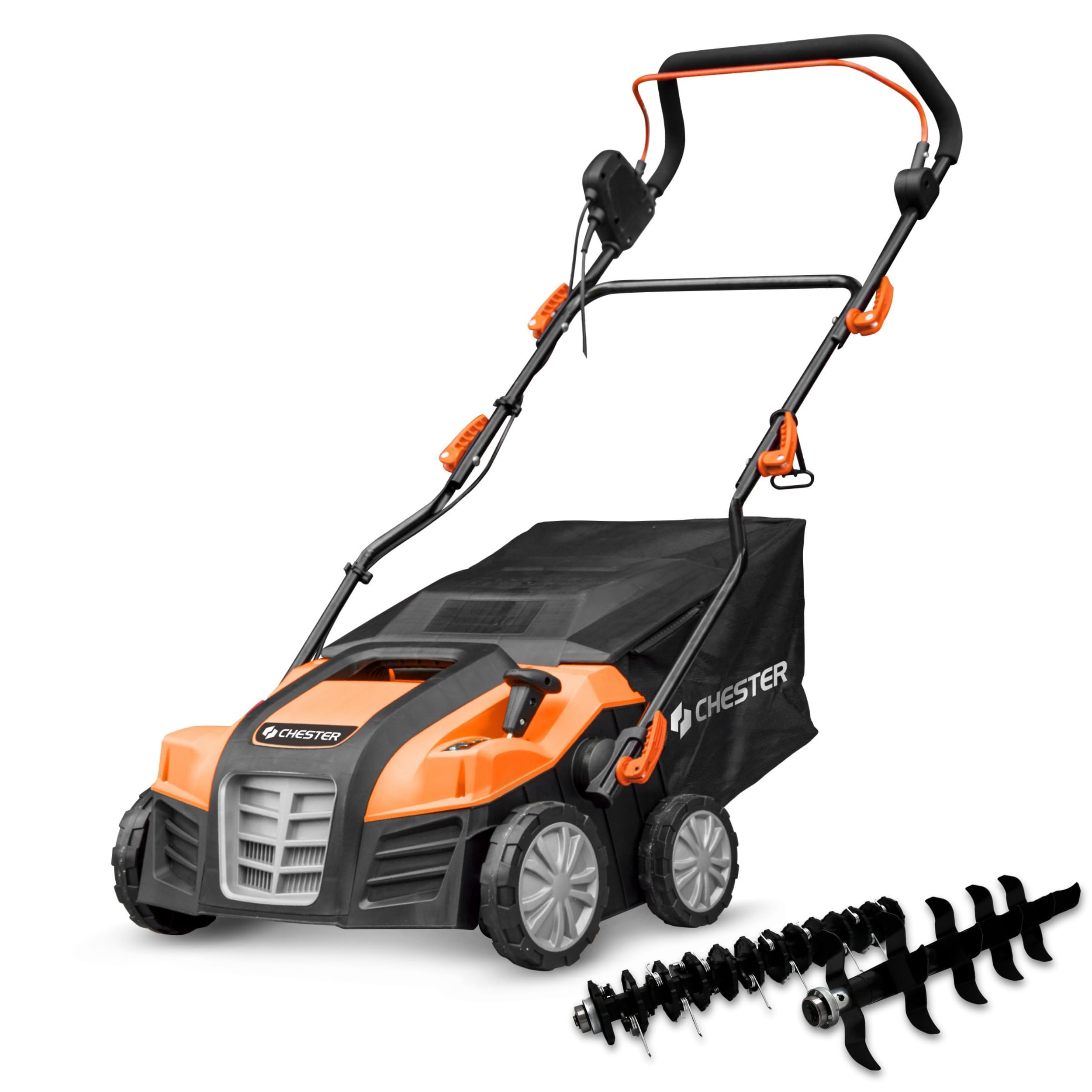 Escarificador y aireador eléctrico 2 en 1 para césped - 1800W - 40cm - CHESTER