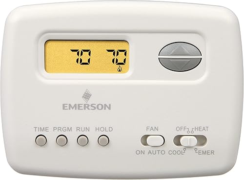 Emerson 1F72-151 - Termostato programable de 5-2 días para sistemas de bomba de calor