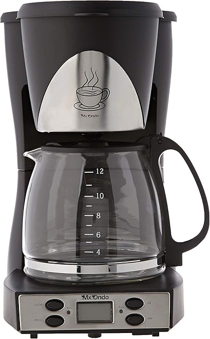 Mx Onda MX-CE2258 Cafetera de Goteo con Temporizador, 1000 W, 1.5 litros,  Negro : Amazon.es: Hogar y cocina
