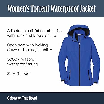 Port Authority Ladies Torrent Waterproof Jacket at Amazon Women's