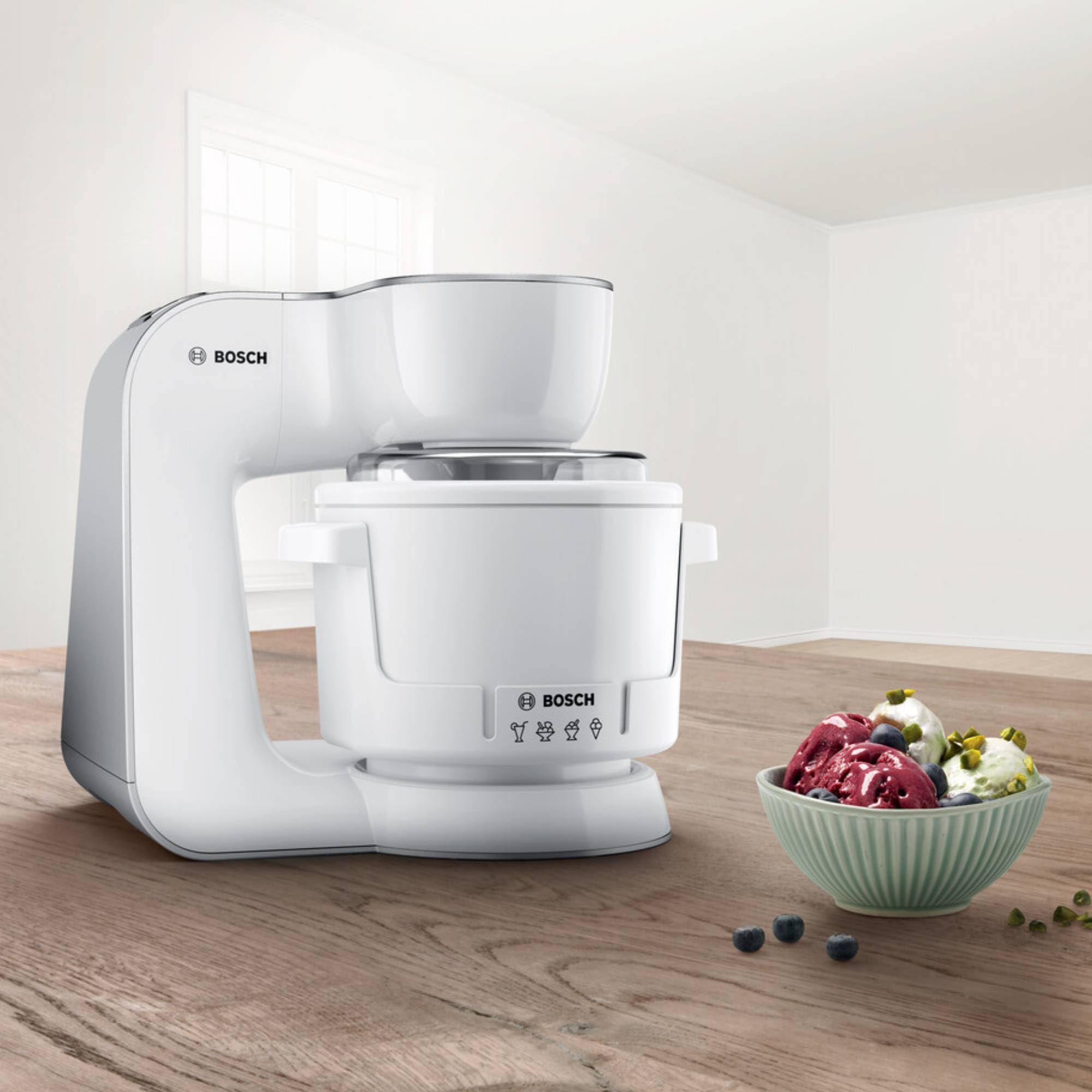 Bosch - Accesorio Heladera Compatible con Robots de Cocina MUM5, Blanco, MUZ5EB2