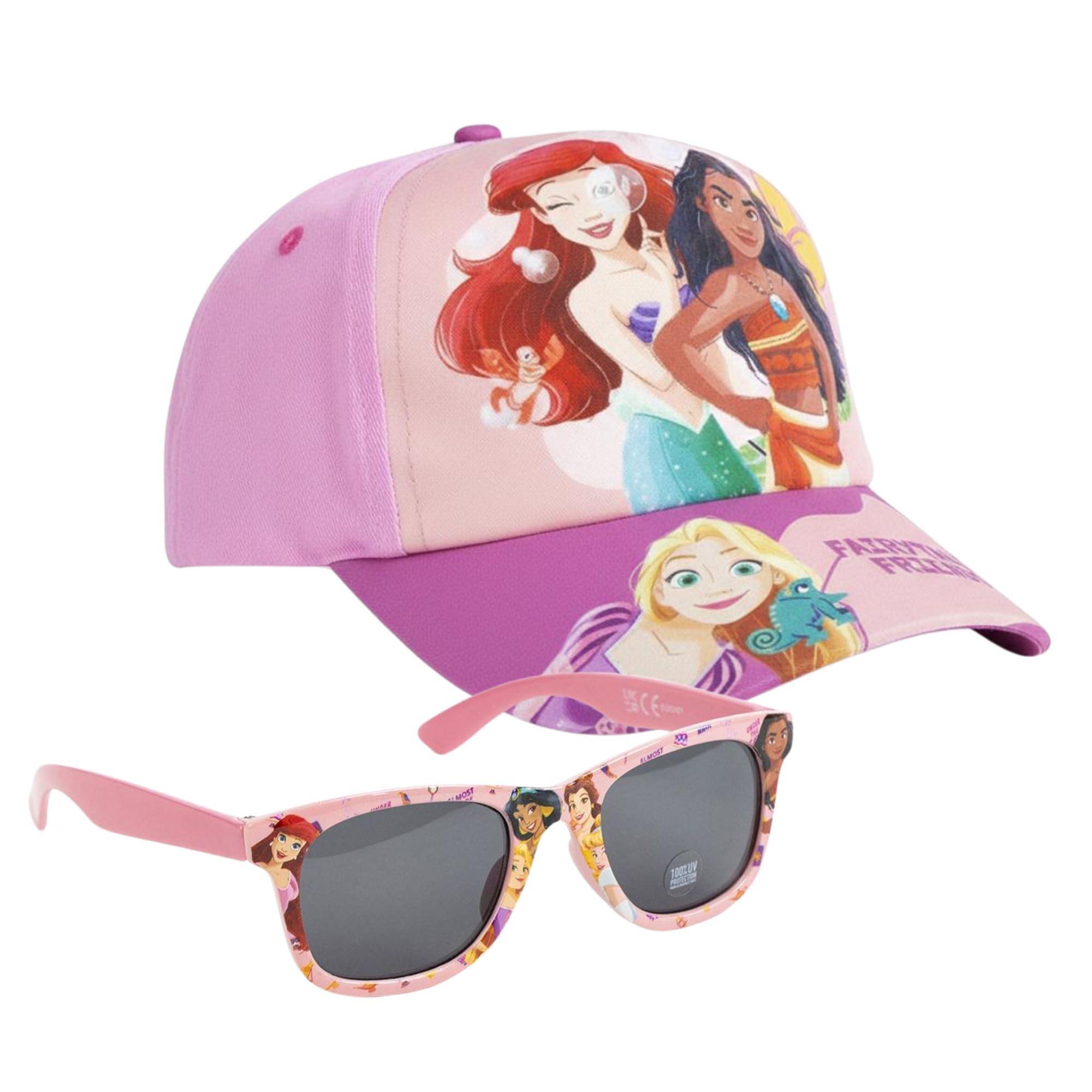 CERDÁ LIFE'S LITTLE MOMENTS Princess Hat and Sunglasses Set for Boys Girls - Princess Glasses and Cap - Modern Durable Style, Multi-Colour, One Size, Multicolored, One size