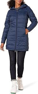 womens Lightweight Water-Resistant Packable Hooded Puffer Coat (Available in Plus Size)