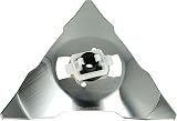 vhbw 2X Replacement Blade Compatible with Robomow RC304u, RC306, RC308, RC308PRO, RC304PRO Cordless Lawnmower - Cutter Blades, Silver, Stainless Steel - 8